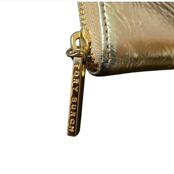 Tory Burch Gold Wallet - Picture 4 of 4